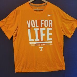 Nike Tennessee Orange Drifit Short Sleeve Tees. Size XXL